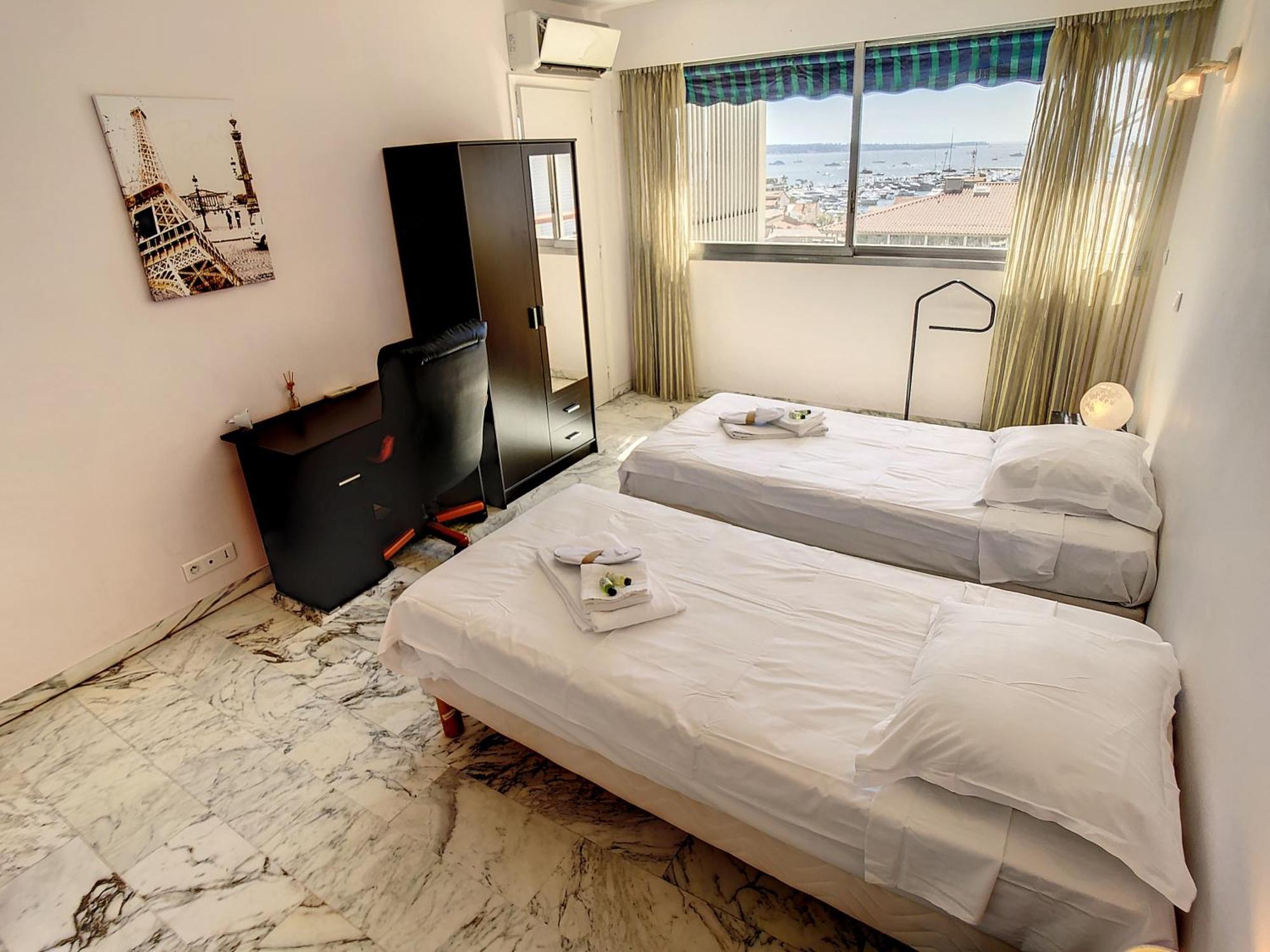 2, 3 And 4 Bedroom Sea View Forville Apartments 5 Mins From The Palais Cannes Chambre photo